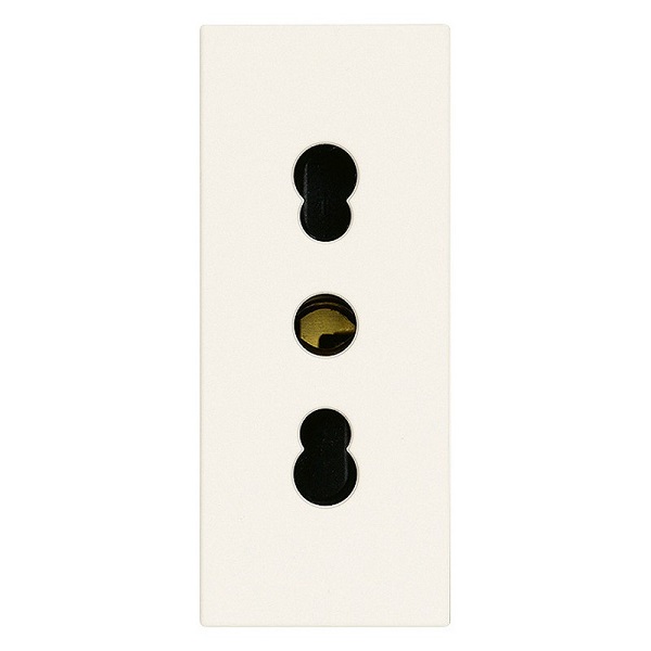 BPresa 2P+T 16A Bianco